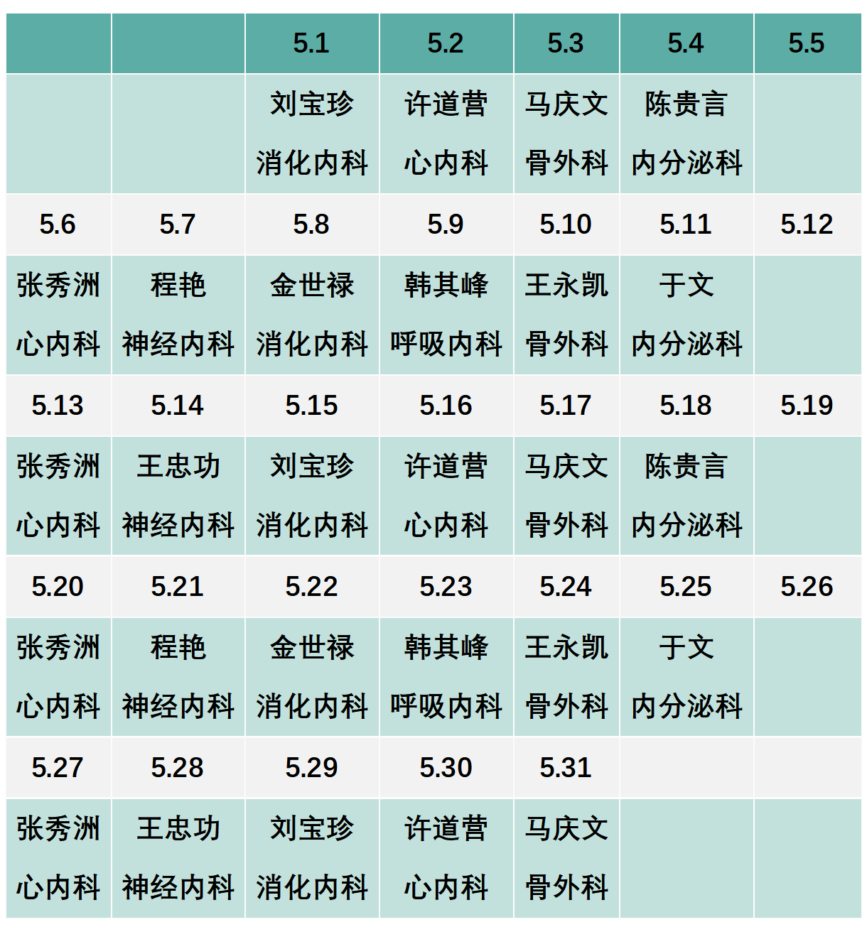 濱州市人民醫(yī)院機(jī)關(guān)院區(qū)2024年5月份專家排班表_01(1).png 濱州市人民醫(yī)院機(jī)關(guān)院區(qū)2024年5月份專家排班表_01(1).png