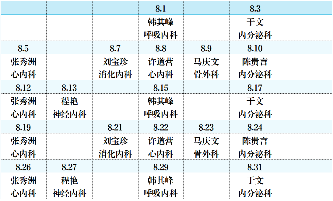 濱州市人民醫(yī)院機(jī)關(guān)院區(qū)2024年8月份專家排班表_01.png 濱州市人民醫(yī)院機(jī)關(guān)院區(qū)2024年8月份專家排班表_01.png